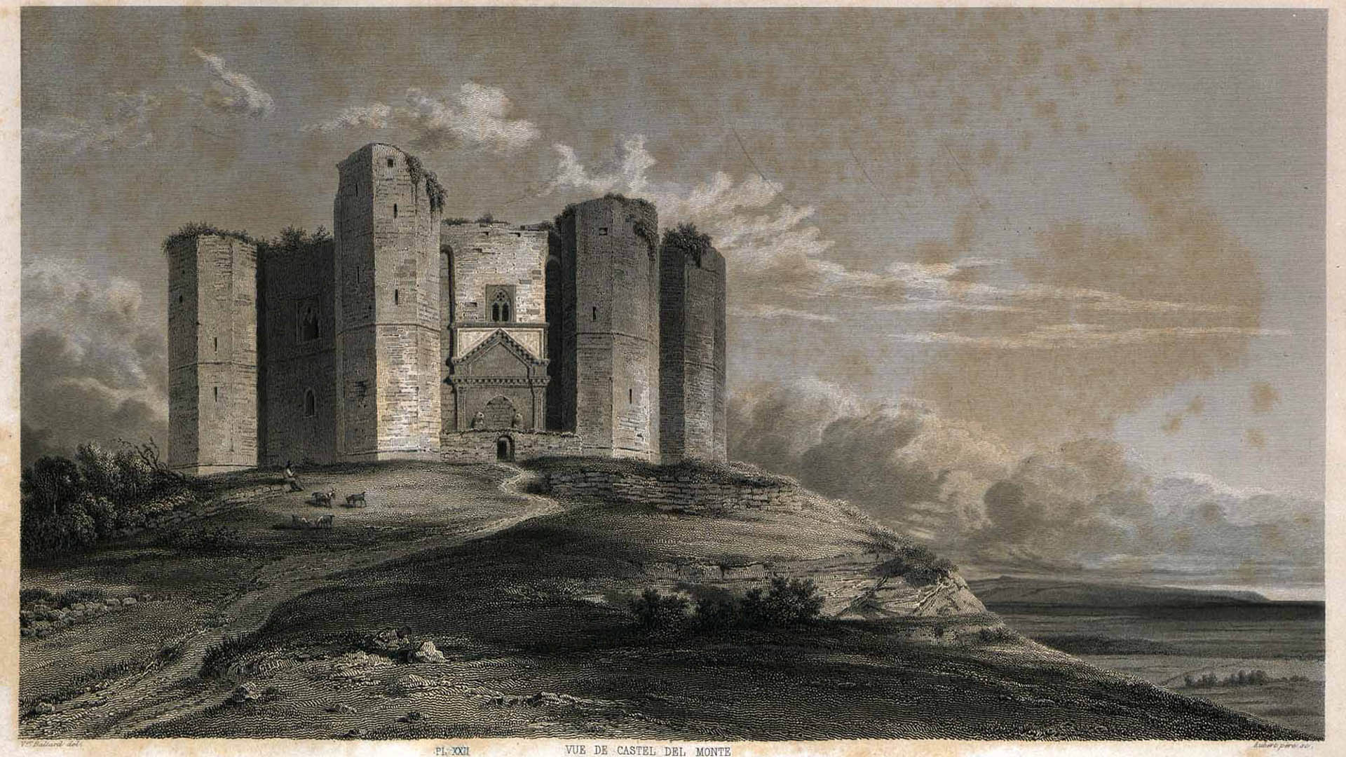 Castel del Monte, from the real to the imaginary